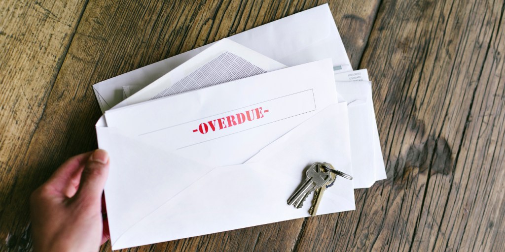 overdue payment of tenants