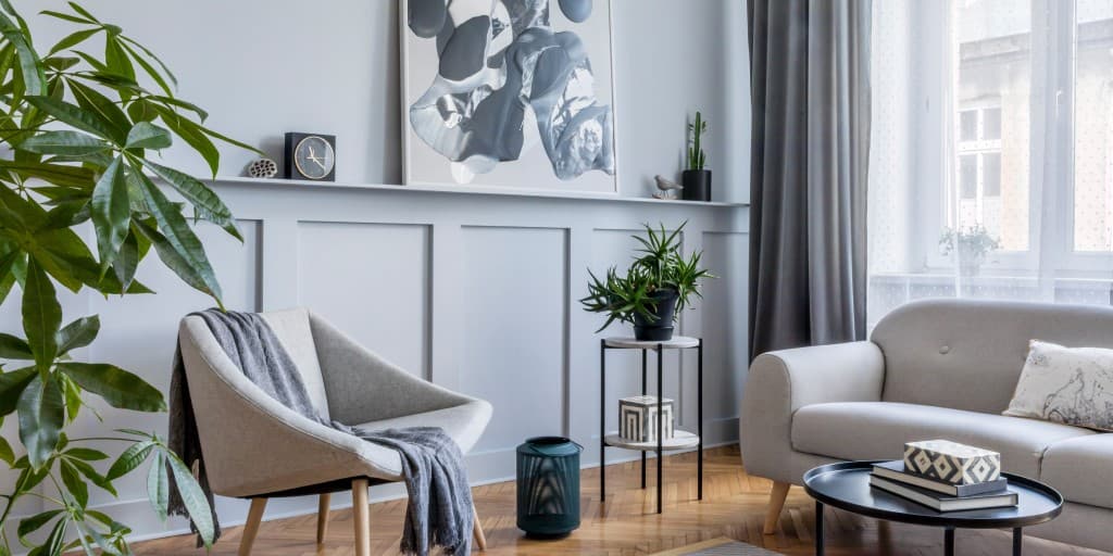 how to decorate rental property
