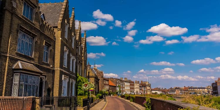 Wisbech architecture and property types